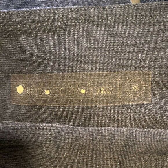 Outdoor Voices Womens Blue Black Elastic Waist Stretch Activewear Pant Sz Medium - Picture 7 of 8